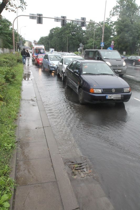 Wypadek na Krzywoustego, Wrocław, 14.07.2016
