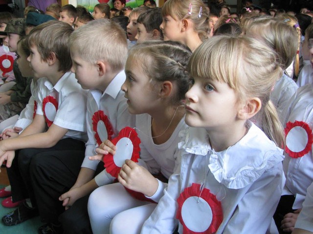 Święto Niepodległości w Przedszkolu nr 14 w Koszalinie.