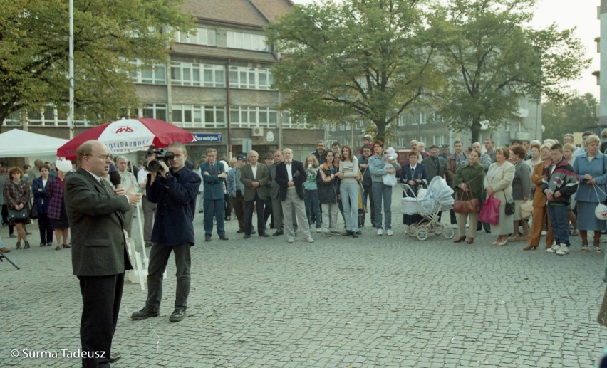 Stargard w czasie wyborów na zdjęciach sprzed lat.