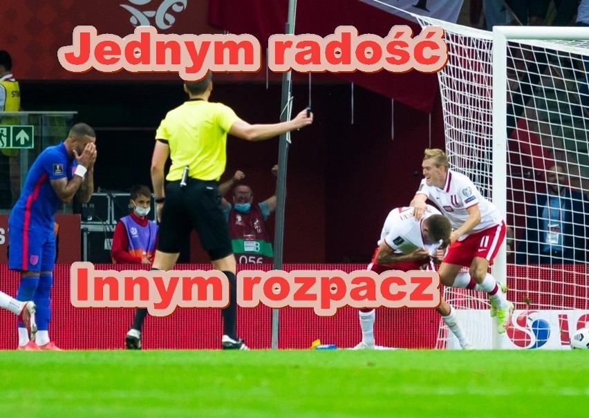 Polska - Anglia Najlepsze memy po meczu w Warszawie, gdzie...