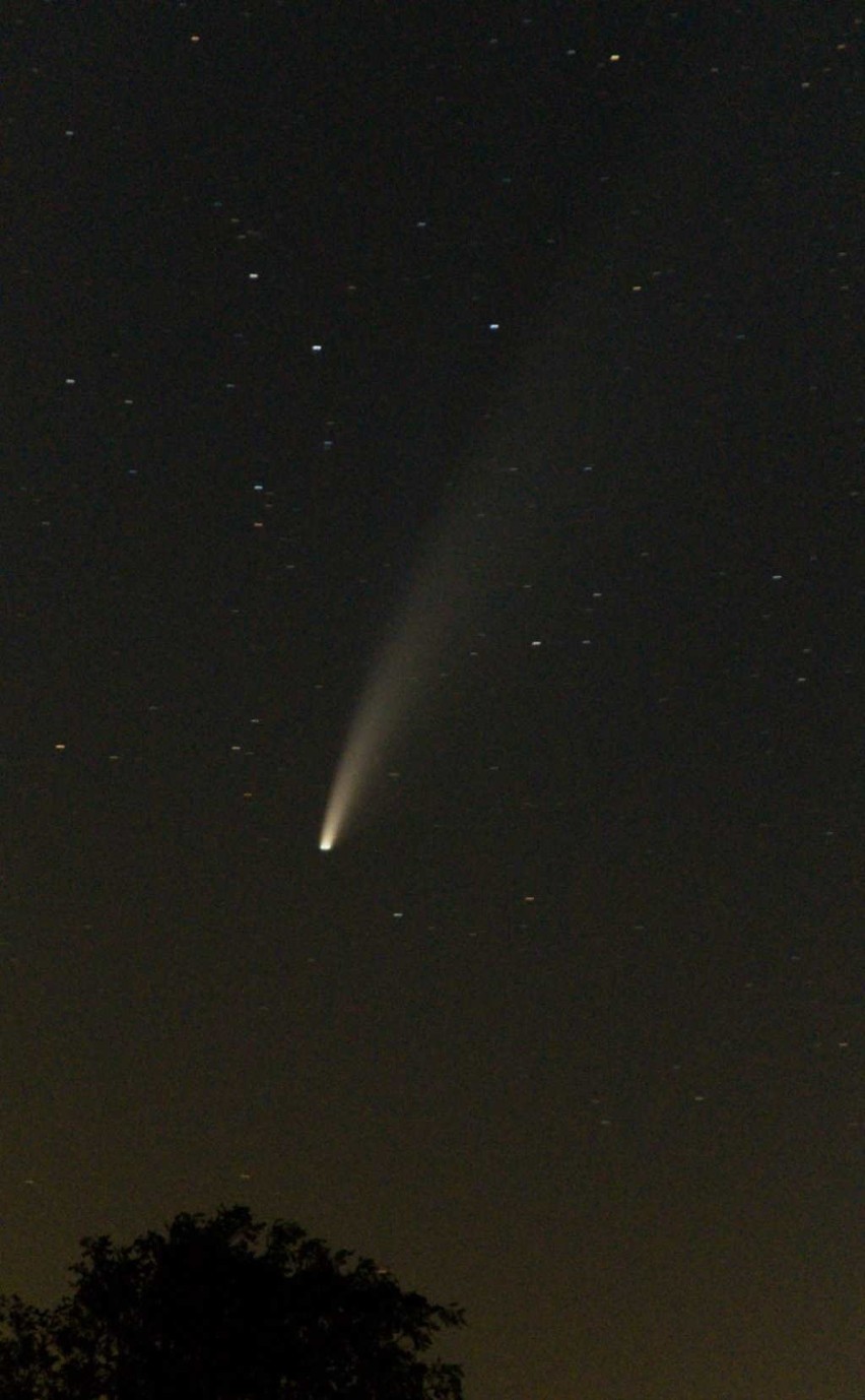 Kometa NEOWISE. Niezwykłe, przepiękne zjawisko na małopolskim niebie. Zobacz fascynujące zdjęcia! I popatrz dziś w nocy w niebo! [19.07]