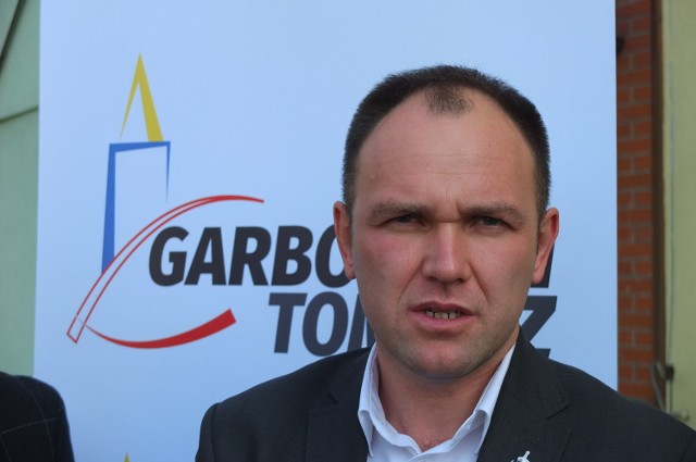 Tomasz Garbowski zorganizował konferencję na terenie osiedla TBS.