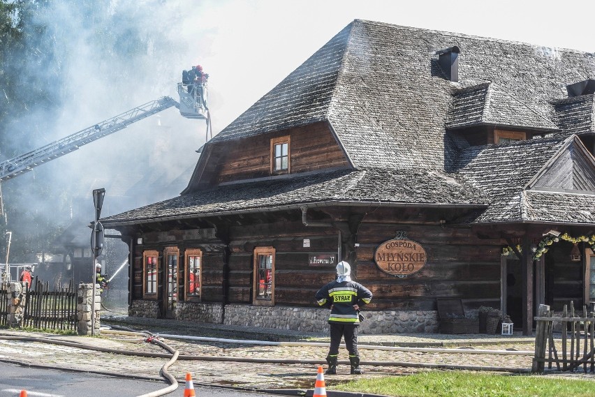 Antoninek: Pożar restauracji Młyńskie Koło