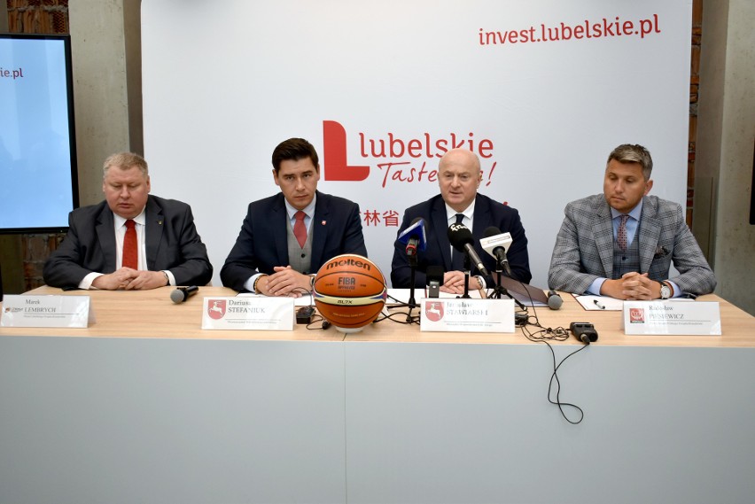 Logo województwa lubelskiego znajdzie się na koszulkach koszykarskiej reprezentacji Polski