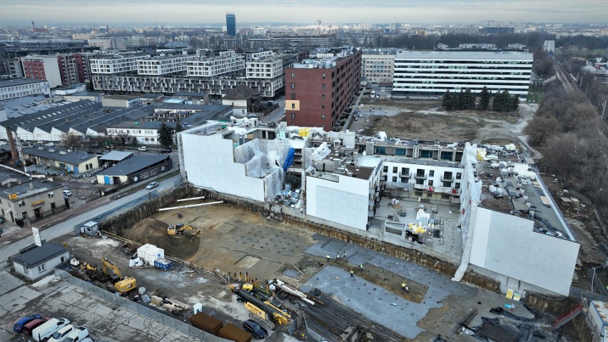 Budowa kolejnego osiedla na krakowskim Zabłociu.
