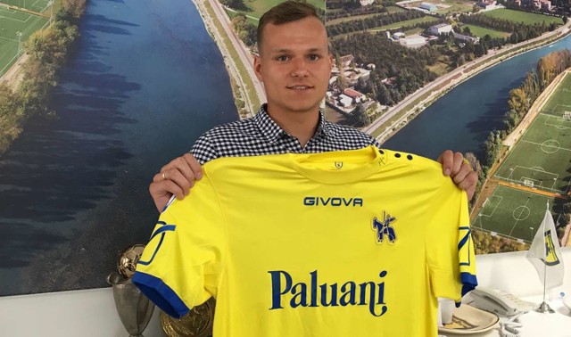 Paweł Jaroszyński już z koszulką nowego klubu