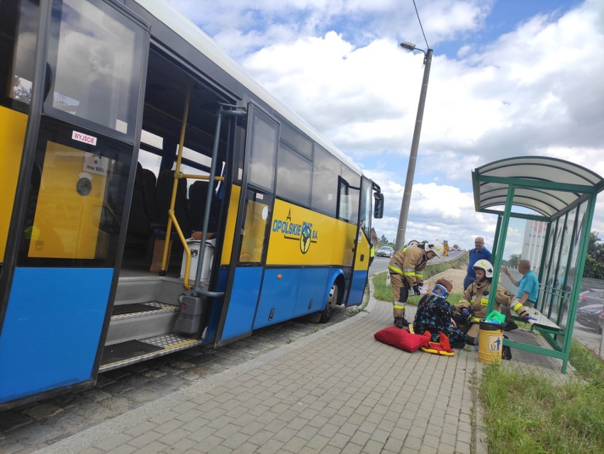 Wypadek w Dąbrowie.