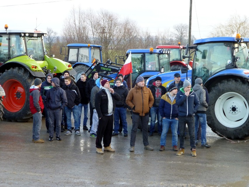 Protest rolników w Żninie cz. 1...
