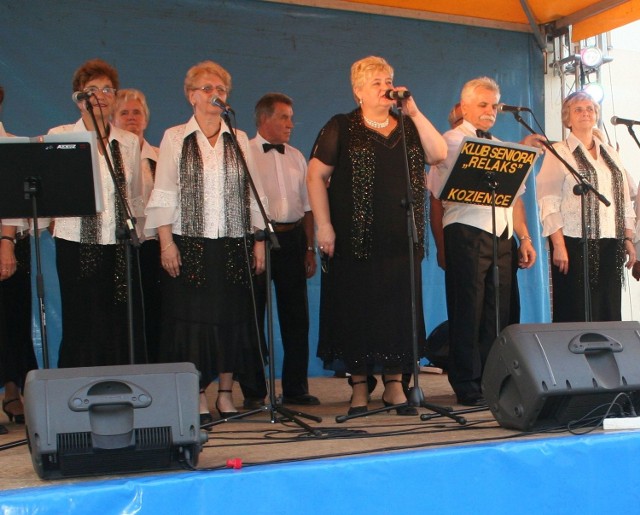 Zespół Relaks wystąpił gościnie na Pikniku Rodzinnym w Kazanowie.