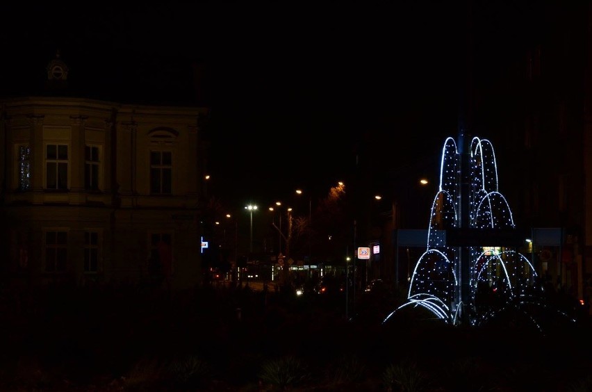 Świąteczne iluminacje w Tarnowskich Górach