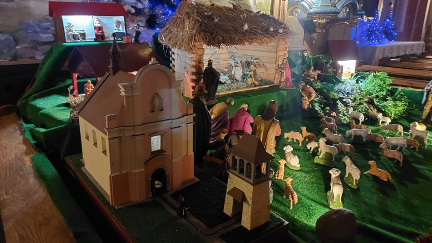 Ruchoma szopka bożonarodzeniowa w opatowskim klasztorze robi wrażenie. Zobaczcie zdjęcia