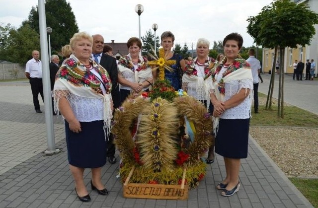 Mieszkańcy gminy Bieliny podziękowali za plony [ZDJĘCIA]