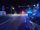 Tragedia na drodze. Wypadek na trasie DK 81 w Orzeszu. Nie żyje potrącony mężczyzna