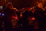 Manifestacja przed budynkiem Sądu Rejonowego w Myślenicach w obronie niezależności sędziów [ZDJĘCIA]