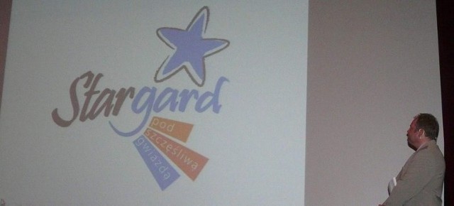 "Stargard pod szczęśliwą gwiazdą" - Tak wygląda nowe logo miasta. Prezentowano je dziś w SCK.