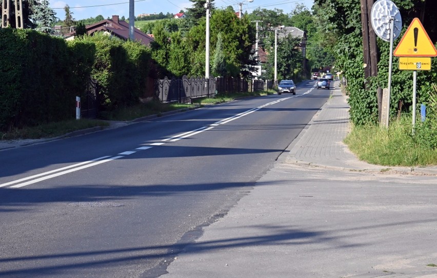 Ulica Bolesławska w Kluczach