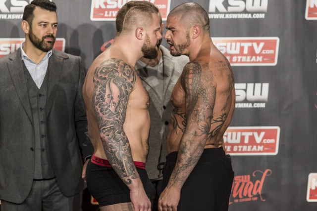 Ważenie przed galą KSW 34