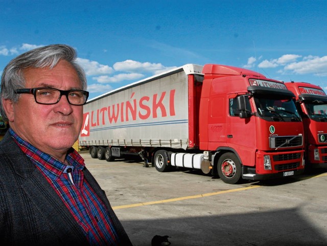 Piotr Liwiński, przedsiębiorca transportowy, twierdzi, że wysokość podatków decyduje o tym, czy firma może być konkurencyjna na rynku. Dlatego wybiera się gminy, gdzie jest taniej