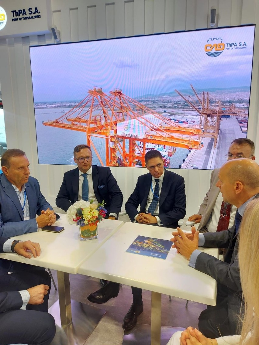 Współpraca Portu Gdańsk i Portu Saloniki i nowe możliwości dla transportu ładunków między naszymi krajami w ramach Via Carpatii.