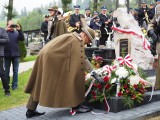 Podhale. W Cichem stanął pomnik poświęcony żołnierzom oddziału Wojciecha Duszy "Szaroty" 