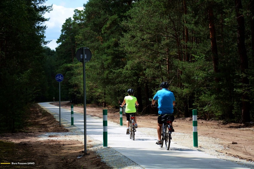 Nowo otwarta trasa rowerowa liczy 6 kilometrów