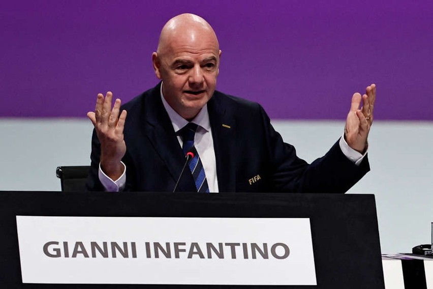 Prezydent FIFA, Gianni Infantino wie, jak to jest być...