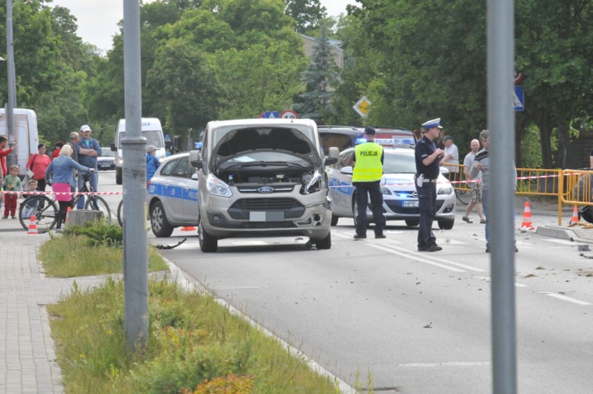 Wypadek na ul. Wyszyńskiego w Kostrzynie nad Odrą. Jedna...