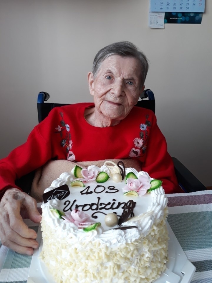 Jedna z najstarszych słupszczanek obchodziła urodziny. Pani Anna Markowska skończyła 103 lata!