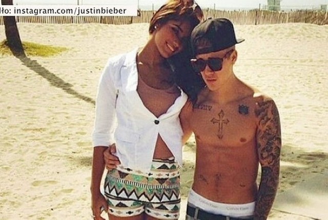 Justin Bieber i Yovanna Ventura (fot. Agencja TVN/x-news)