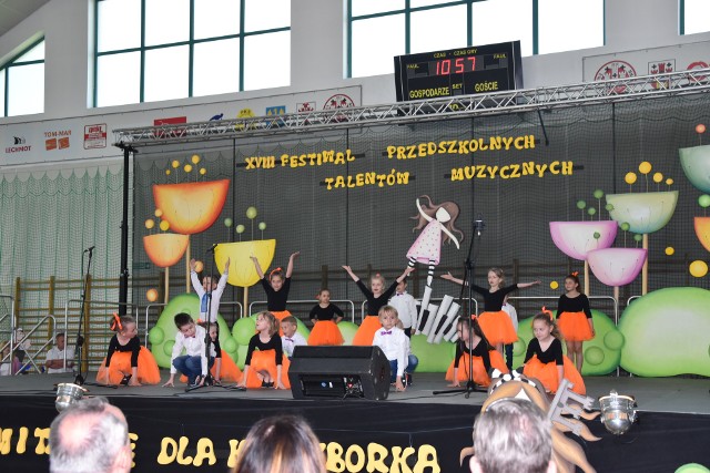 W Kluczborku po raz osiemnasty odbył się Festiwal Przedszkolnych Talentów Muzycznych.