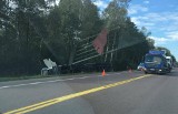 Ostrożne. Wypadek na DK8 na odcinku Zambrów - Ostrów Mazowiecka  