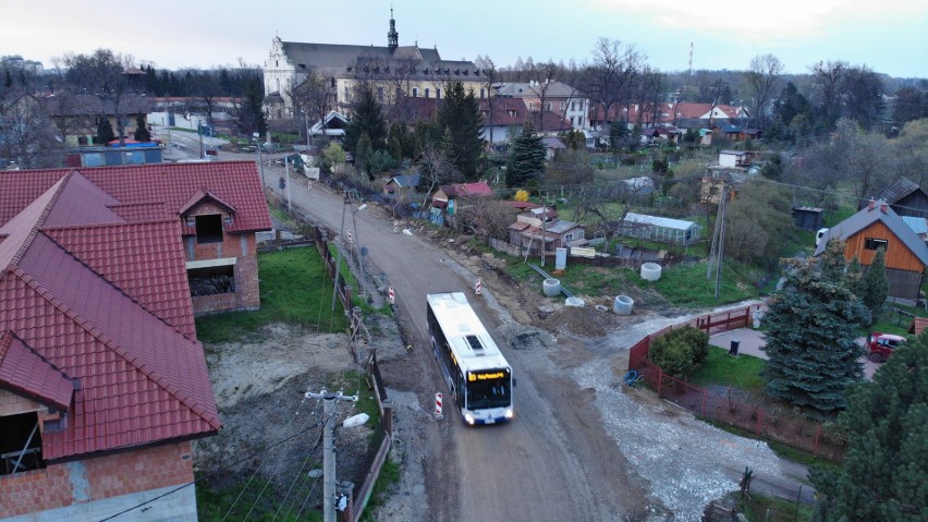 Przebudowa ul. Klasztornej.