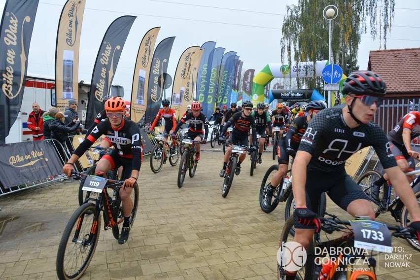 Wyścigi w ramach Bike Atelier MTB Maraton w Dąbrowie...