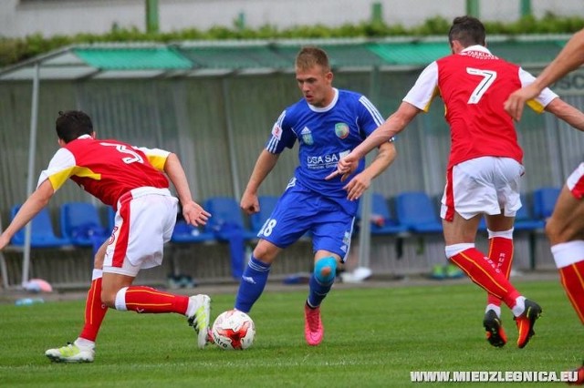 Michał Bartkowiak już w koszulce Miedzi Legnica