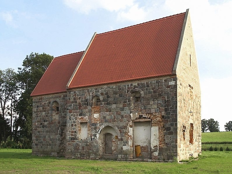 Kaplica templariuszy w Rurce, cześć dawnej komandorii