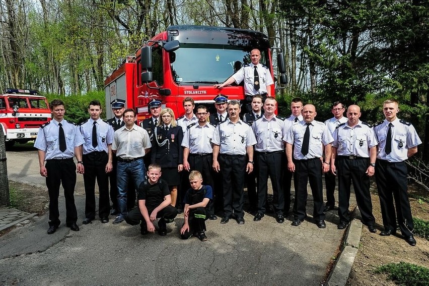 Strażacy z OSP Nakło Śląskie