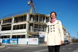 Nowe pawilony przy Witolda są trzypiętrowe. Zaglądamy na plac budowy (video, zdjęcia)