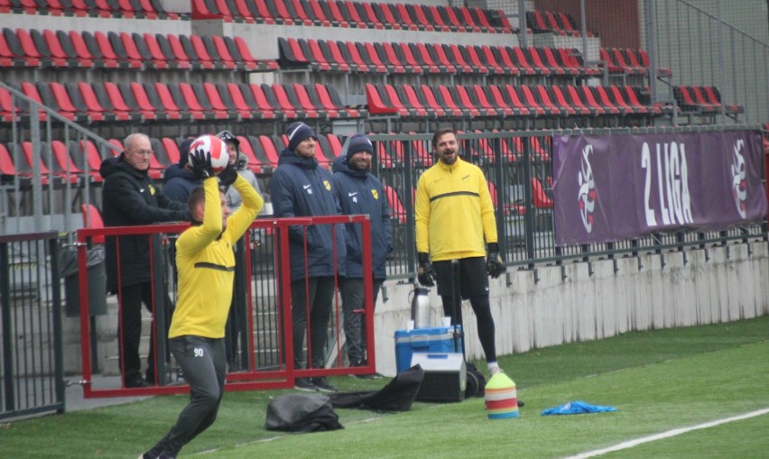 Trening Wieczystej na stadionie Prądniczanki (9 grudnia...