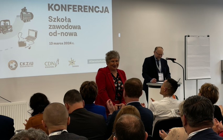 Konferencja „Szkoła zawodowa od-nowa” w Sosnowcu. Jak wyglądało wydarzenie?