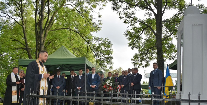 Uroczyste obchody 30. rocznicy Niepodległości Ukrainy w Chełmie. Zobacz zdjęcia