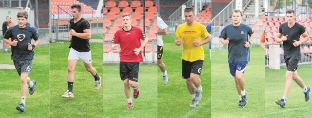 Kamil Łuczak, Mateusz Wiącek, Konrad Bajwoluk, Bartosz Sękowski, Kamil Buchcic i Ukrainiec Dimitri Sergiejewicz - to nowi zawodnicy, którzy pojawili się na pierwszym treningu KSZO.