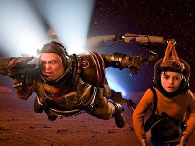 Kadr z filmu Matki w mackach Marsa