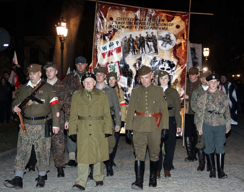 Marsz pamięci Żołnierzy Wyklętych w Rzeszowie...