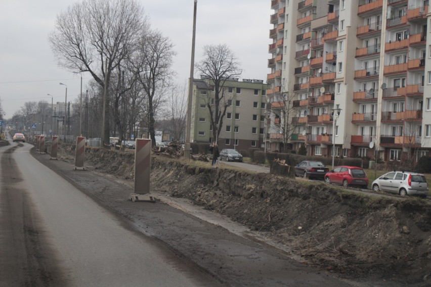 Trwa przebudowa ulicy 3 Maja w Chorzowie