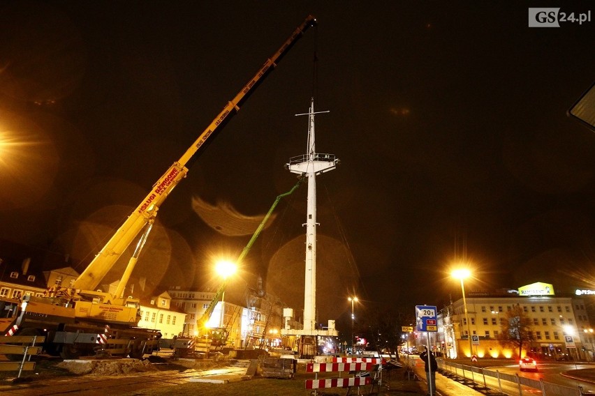 Wraca Maszt Maciejewicza. Stanie przy Lastadii. Cała operacja kosztować ma około 400 tys. zł