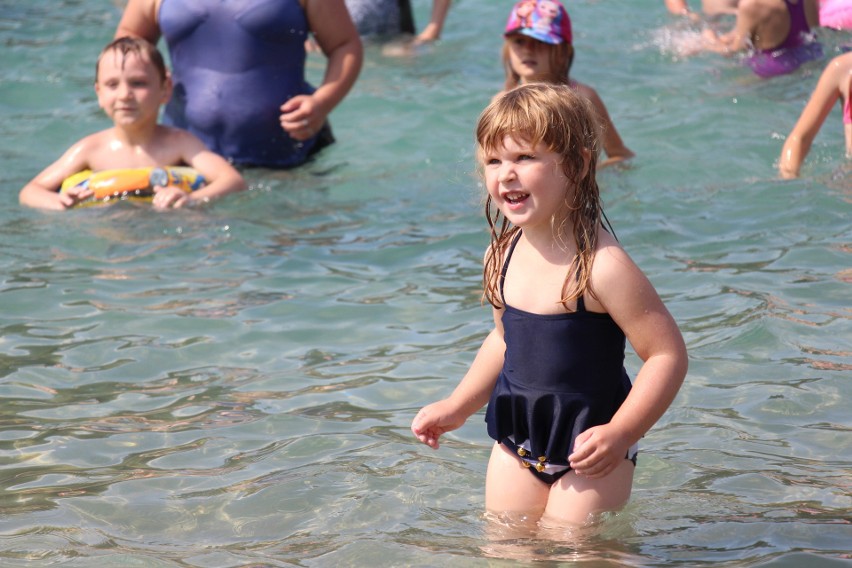 Aqua aerobik i inne atrakcje Kąpieliska Leśnego w Gliwicach ZDJĘCIA