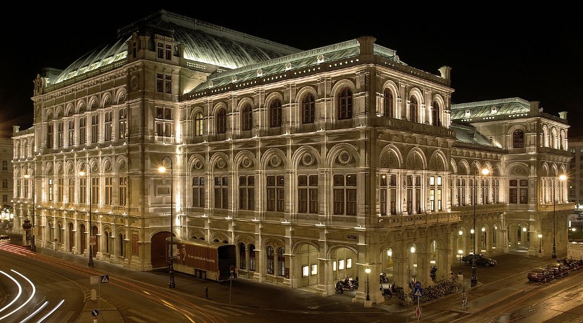 Najlepsze sale koncertowe świata - Opera Wiedeńska - budynek...