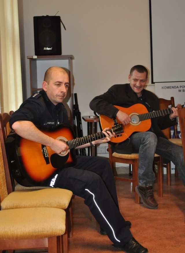 Świąteczne spotkanie policjantów