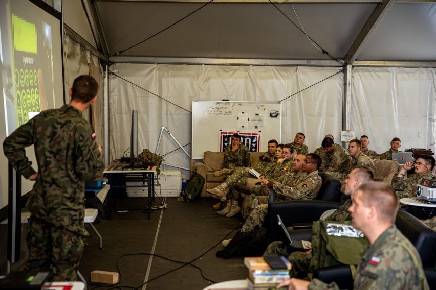 Podlascy terytorialsi na międzynarodowym szkoleniu z żołnierzami NATO (zdjęcia)