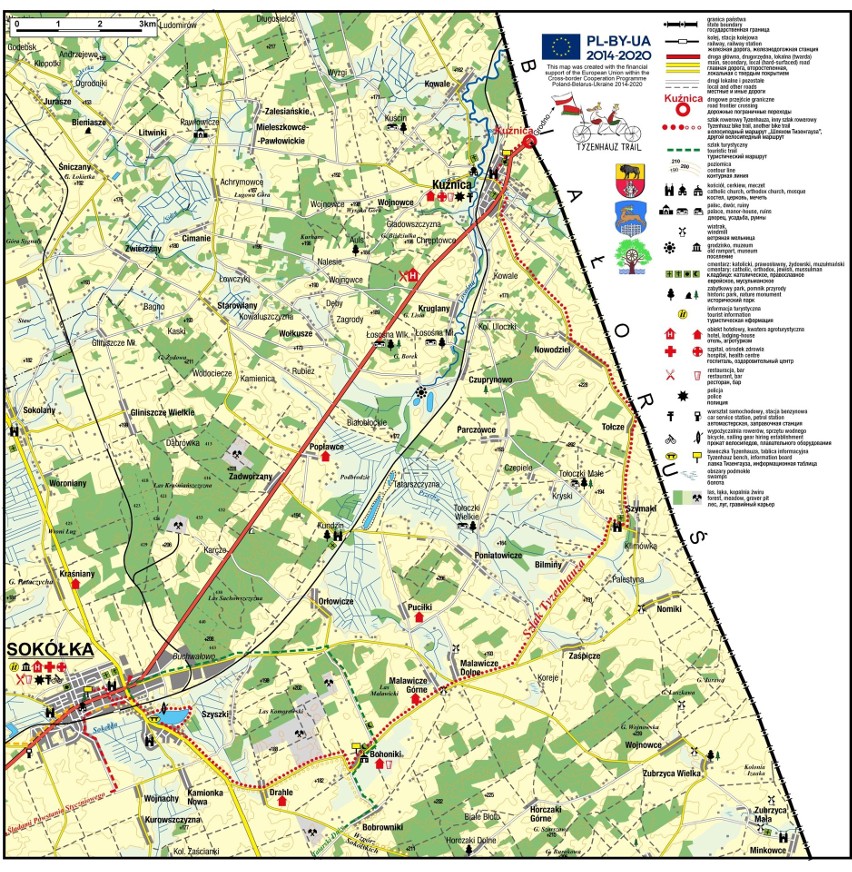 Szlak rowerowy Tyzenhausa został otwarty 20 lipca w Sokółce....